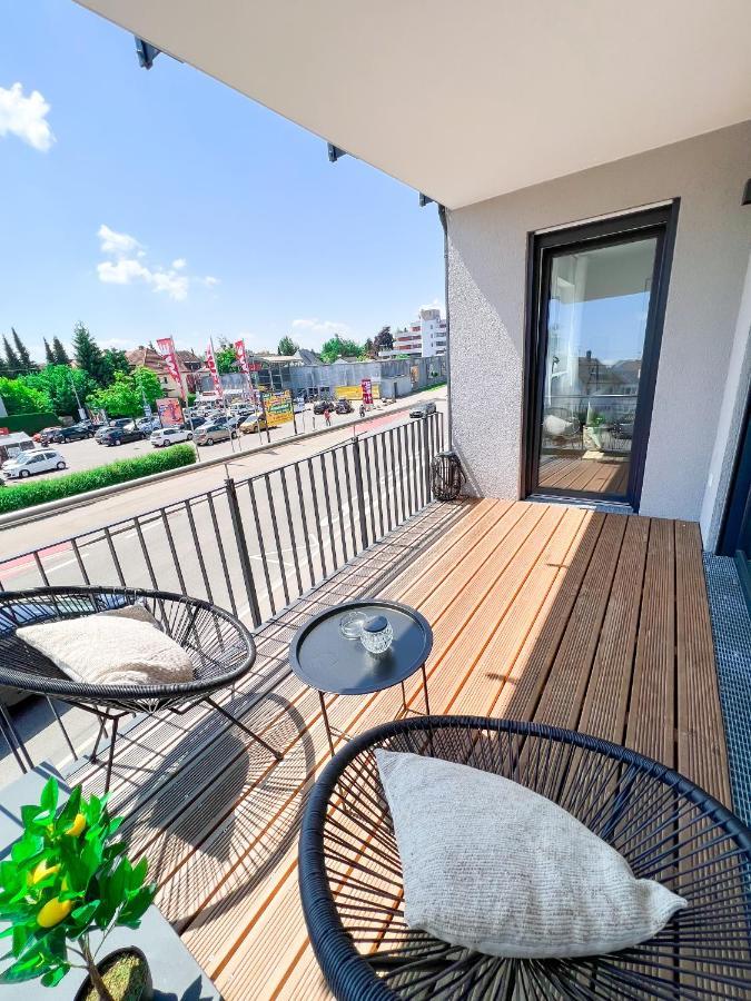 Sunset Club - L Balkon - Kueche - Parkplatz * Memmingen